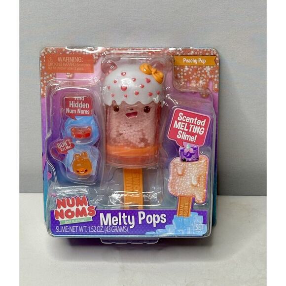 Source Unknown Other - Num Noms Melts Pops, Sprinkle Pop, Scented Melting Slime 2018 NIB